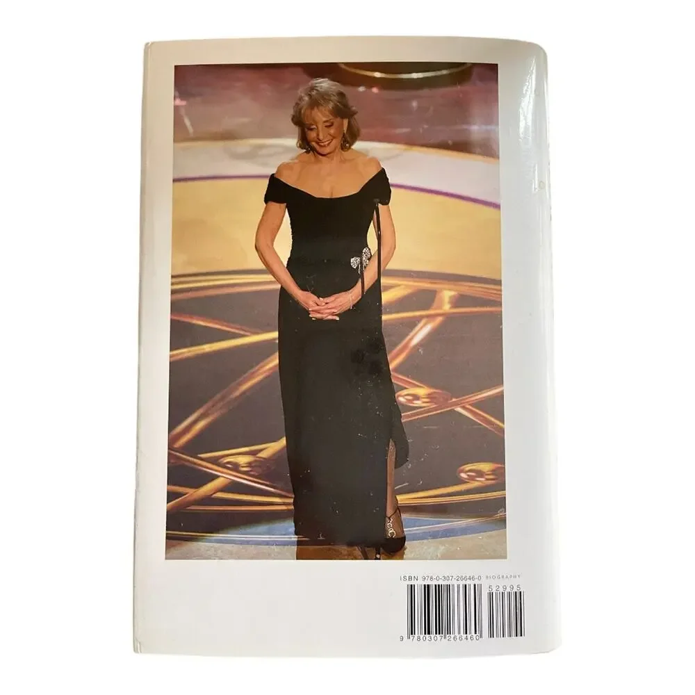 Barbara Walters Memoir with Photos Hardcover Book Audition
